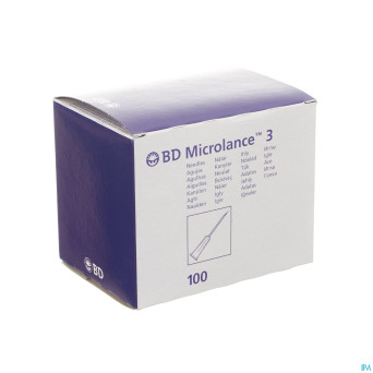 Bd microlance 3 aig.25g 5/8 rb 0,5x16mm orange 100