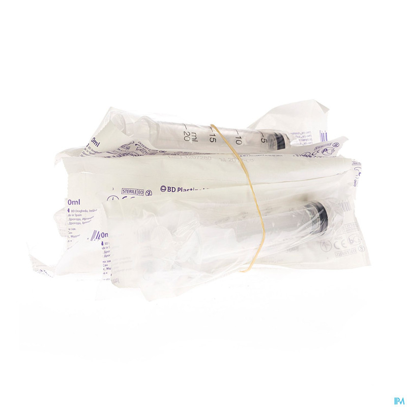 Bd plastipak seringue luer-lok 20ml    10 300629