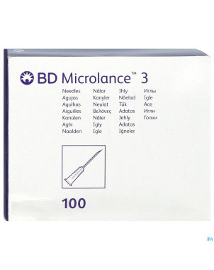 Microlance 3 aig. 18g 1/2 1 sb 1,2mm 40mm  10 rose