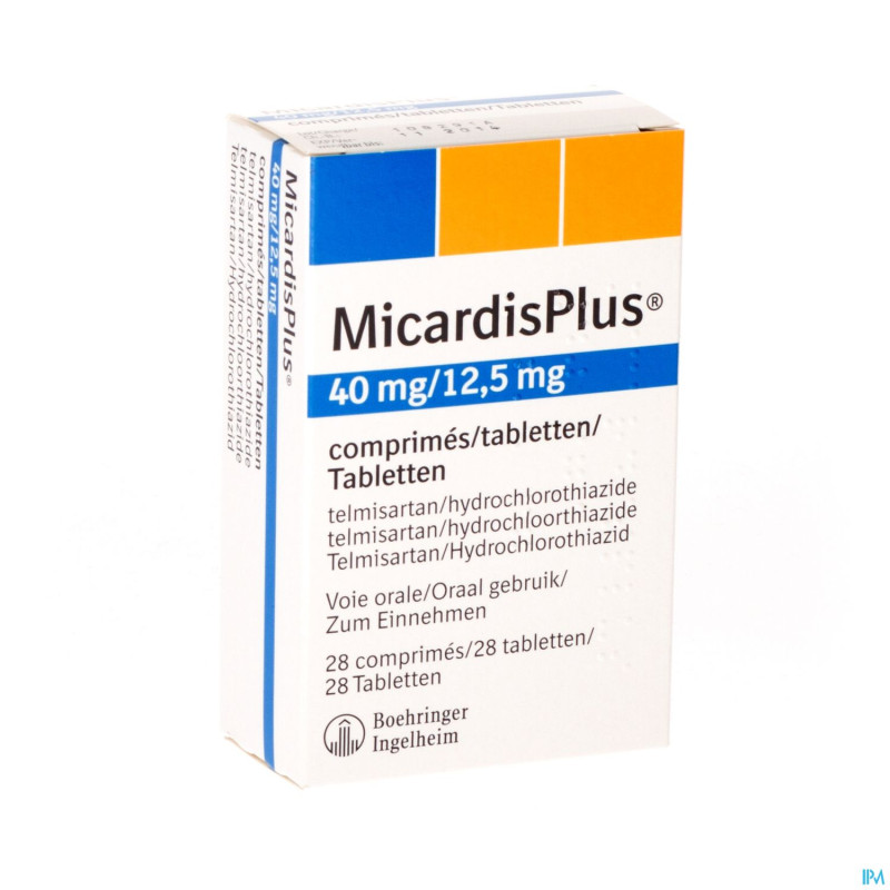 Micardisplus comp 28 x 40 mg/12,5 mg