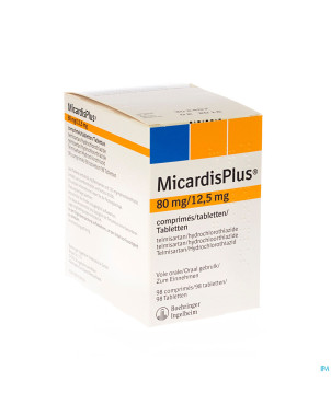 Micardisplus comp 98 x 80 mg/12,5 mg