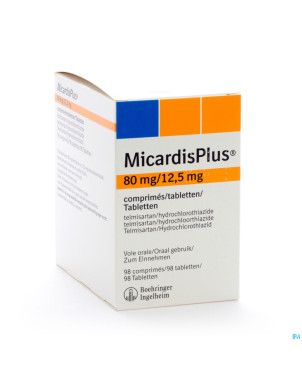 Micardisplus comp 98 x 80 mg/12,5 mg