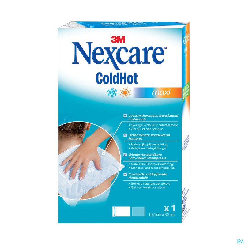 Nexcare 3m coldhot maxi+housse  20,0x30cm n1578dab