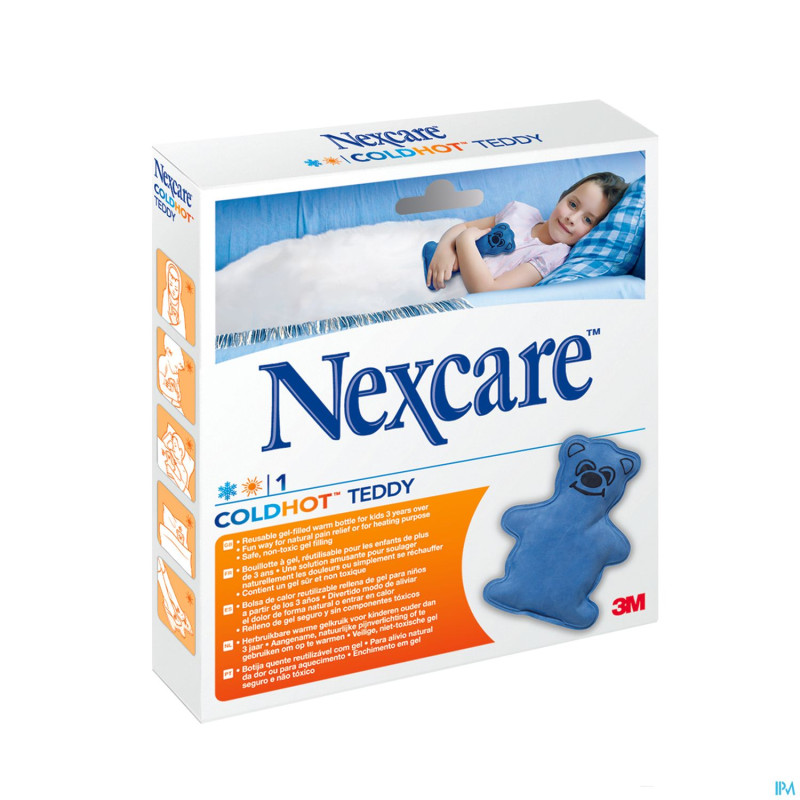 Nexcare 3m coldhot bouillot.douceur nounours n1579