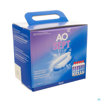 Aosept plus pack 6 mois    5x360ml