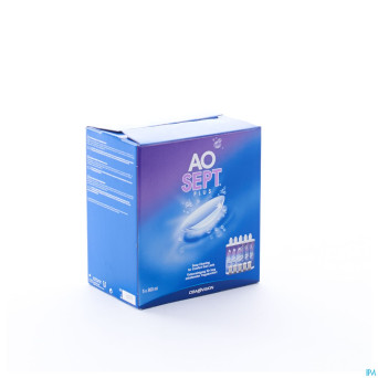 Aosept plus pack 6 mois    5x360ml