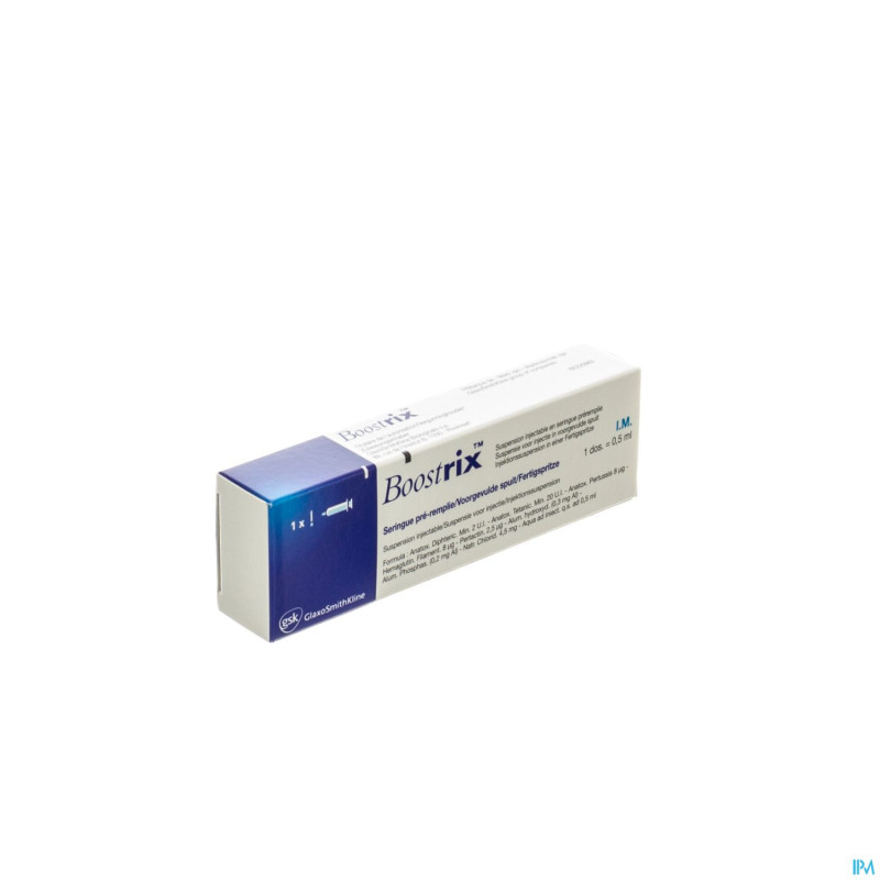 Boostrix ser preremplie 1 x 0,5ml