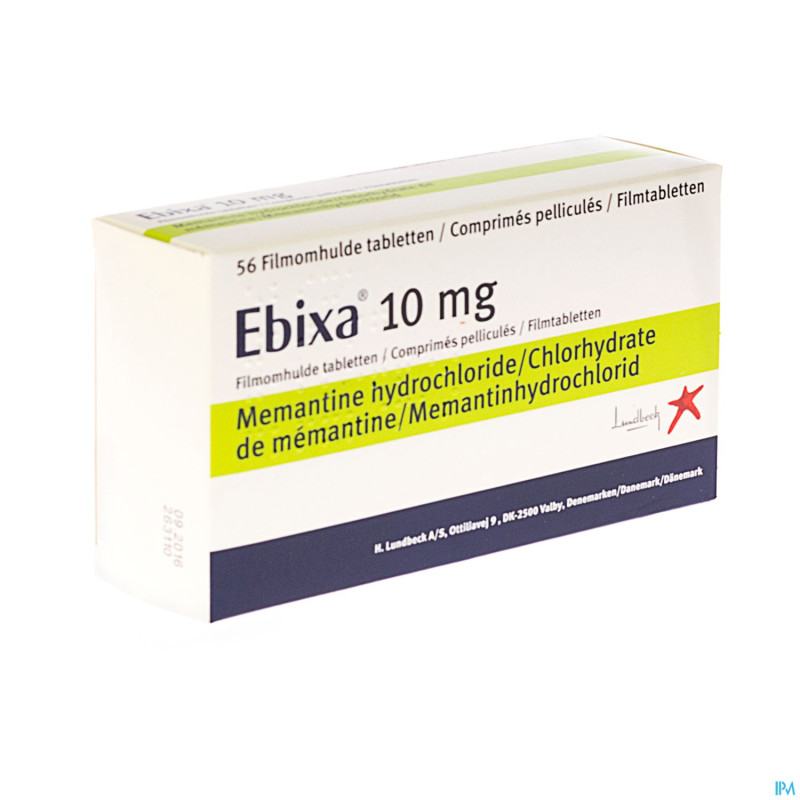 Ebixa 10 mg comp pell 56 x 10 mg