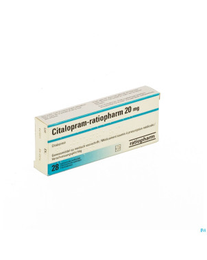 Citalopram ratiopharm comp 28 x 20mg