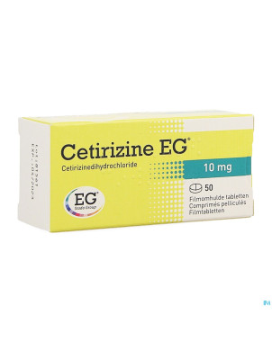 Cetirizine eg    comp 50x10mg