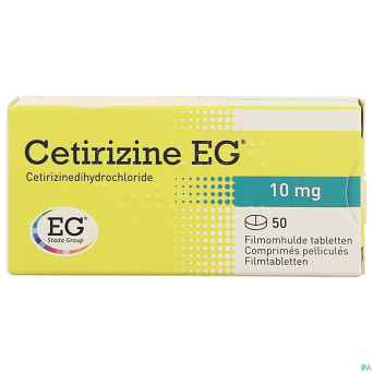 Cetirizine eg    comp 50x10mg