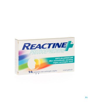 Reactine pseudoephedrine comp 14