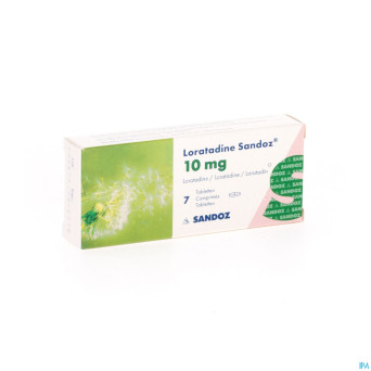 Loratadine sandoz comp  7 x 10 mg
