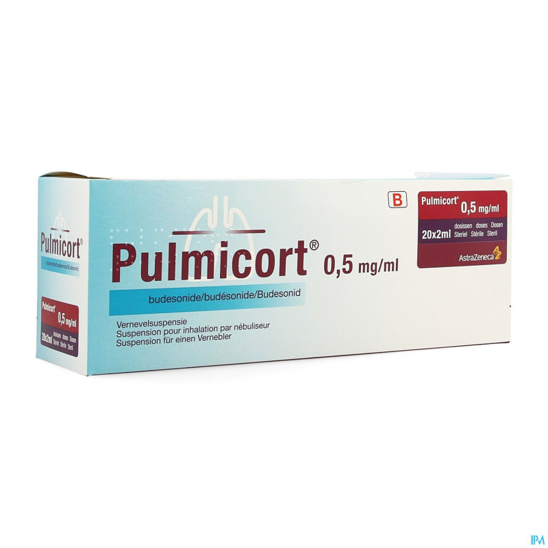 Pulmicort pi pharma dos neb 0,50mg/ml 20x2ml pip