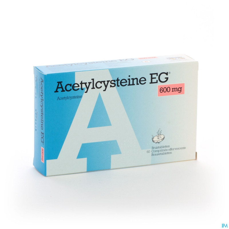 Acetylcysteine eg 600mg comp eff. 60x600mg