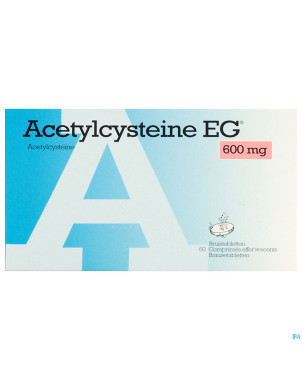 Acetylcysteine eg 600mg comp eff. 60x600mg