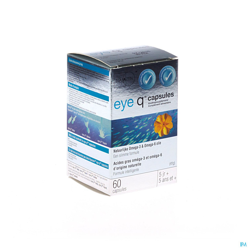 Eye q omega 3/6 epa 500mg springfield softgels  60