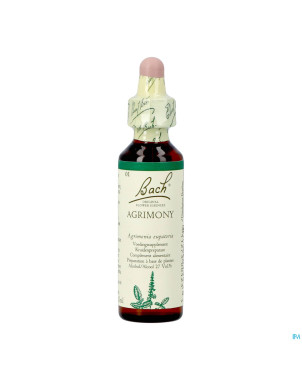 Bach flower remedie 01 agrimony    20ml