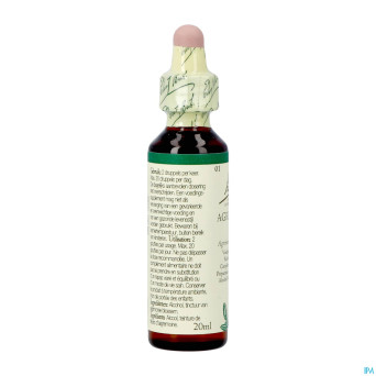 Bach flower remedie 01 agrimony    20ml