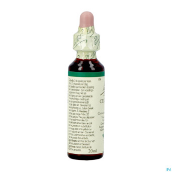 Bach flower remedie 04 centaury    20ml
