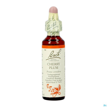 Bach flower remedie 06 cherry plum    20ml