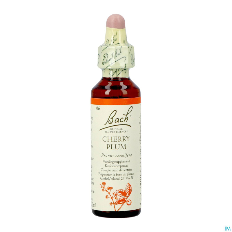 Bach flower remedie 06 cherry plum    20ml