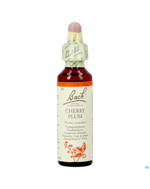 Bach flower remedie 06 cherry plum    20ml
