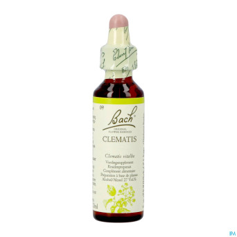 Bach flower remedie 09 clematis    20ml