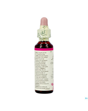 Bach flower remedie 10 crab apple    20ml