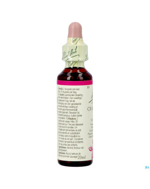 Bach flower remedie 10 crab apple    20ml