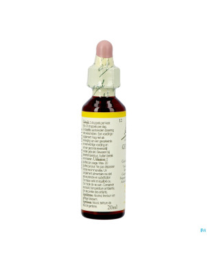 Bach flower remedie 12 gentian 20ml
