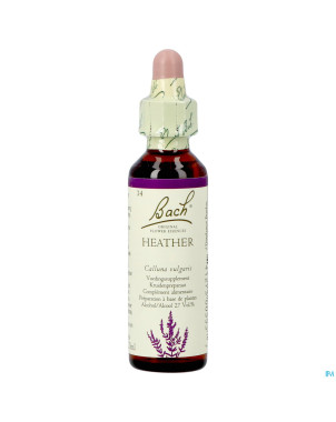 Bach flower remedie 14 heather 20ml