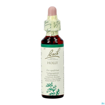 Bach flower remedie 15 holly   20ml
