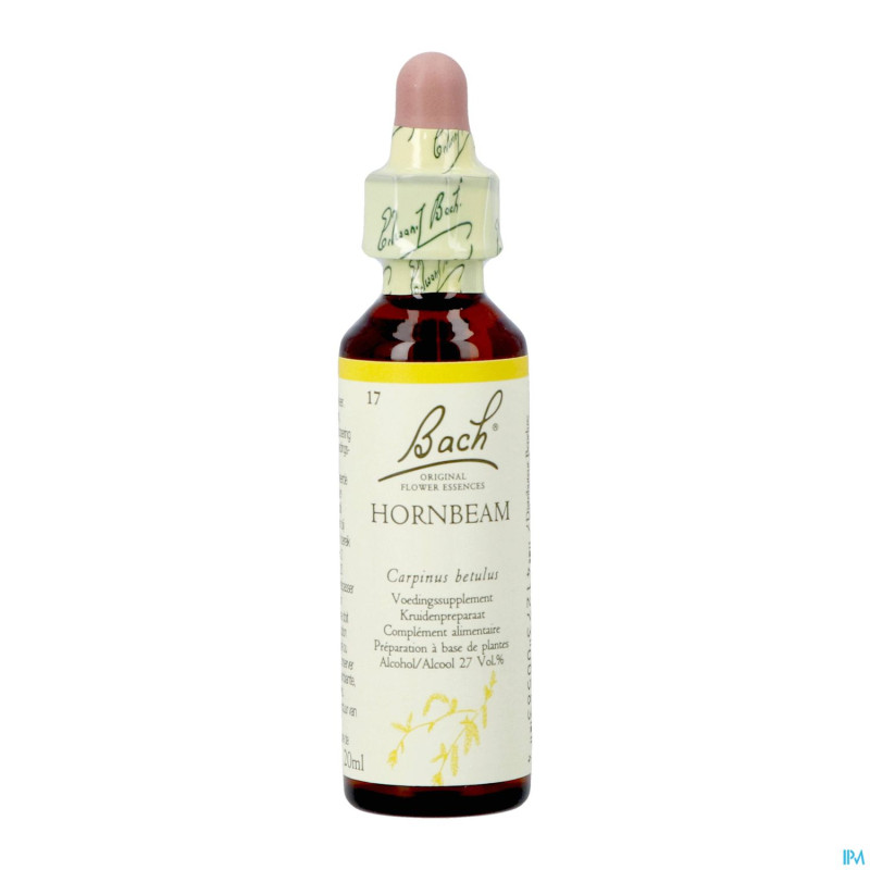 Bach flower remedie 17 hornbeam    20ml