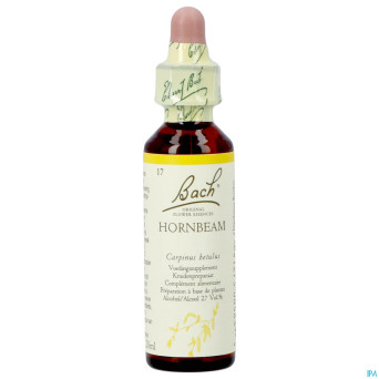 Bach flower remedie 17 hornbeam    20ml