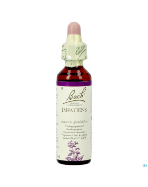Bach flower remedie 18 impatiens    20ml