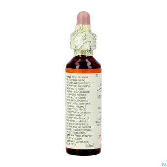 Bach flower remedie 20 mimulus    20ml