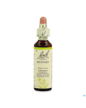 Bach flower remedie 21 mustard    20ml