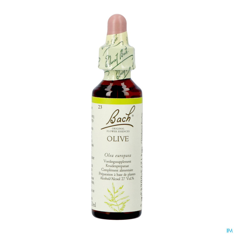 Bach flower remedie 23 olive   20ml