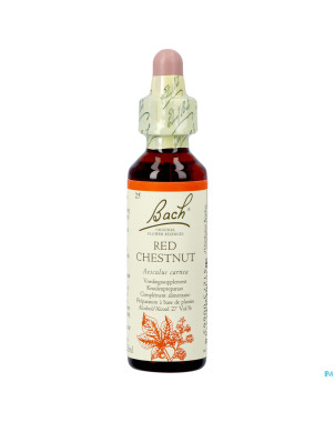 Bach flower remedie 25 red chestnut    20ml