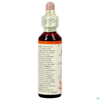 Bach flower remedie 25 red chestnut    20ml