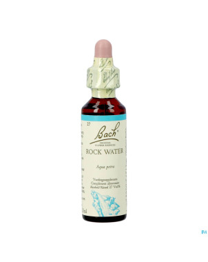 Bach flower remedie 27 rock water    20ml