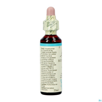 Bach flower remedie 27 rock water    20ml