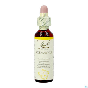 Bach flower remedie 28 scleranthus    20ml