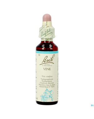 Bach flower remedie 32 vine    20ml