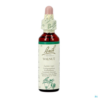 Bach flower remedie 33 walnut  20ml