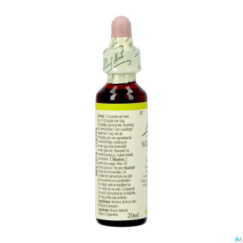 Bach flower remedie 37 wild rose    20ml