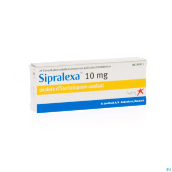 Sipralexa 10 mg tabl  28 x 10 mg