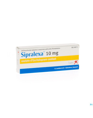 Sipralexa 10 mg tabl  28 x 10 mg