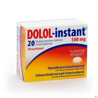 Dolol instant  tabl. 20 x 500 mg